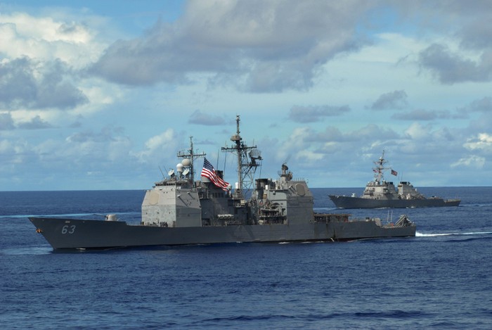 Tàu tuần dương tên lửa USS Cowpens, Hải quân Mỹ